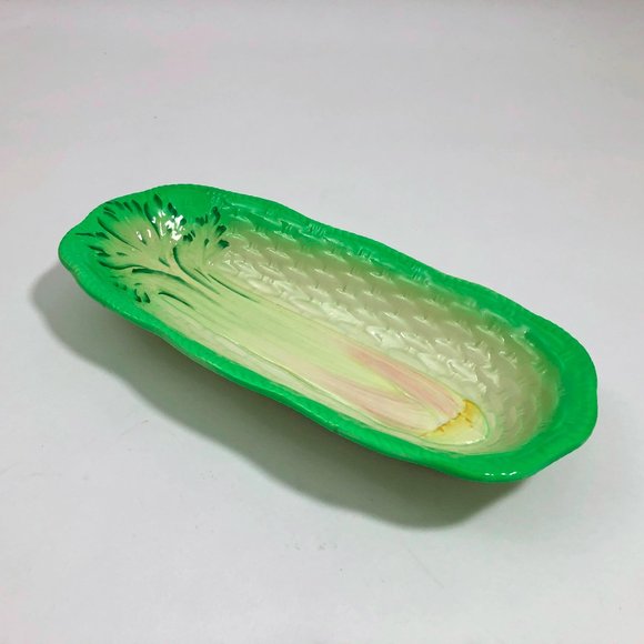 EUC Vintage Beswick Ware Celery Dish Plate England 12x5.5x1.75 inches - Picture 1 of 6